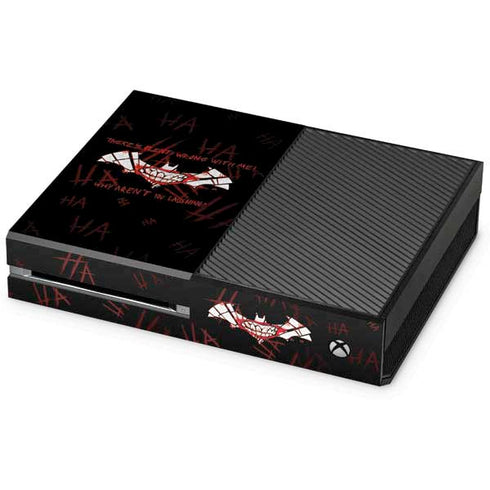 DC Comics The Joker Plenty Wrong With Me Xbox One Console Skin